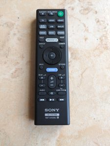 Fernbedienung der Sony HT A7000 Soundbar