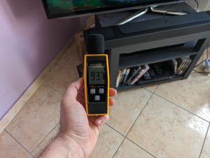 Getestete Lautstärke der JBL Bar 800 Soundbar