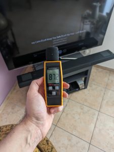 Getestete Lautstärke der Sony HT A5000 Soundbar