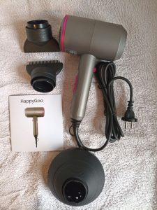 HappyGoo - Haartrockner, Lieferumfang