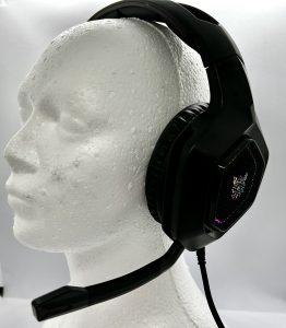 DIZA100 K10 Gaming-Headset von der Seite