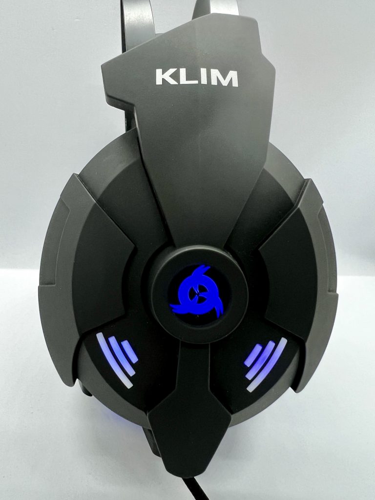 Klim Mantis V2 Gaming-Headset Ohrmuschel beleuchtet