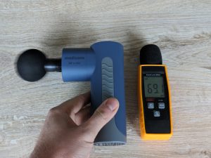 Lautstärke der Medisana MG600 Massagepistole