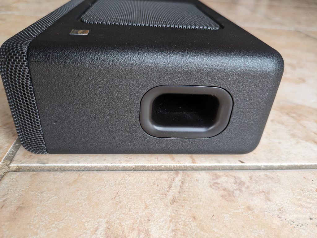 Linke Seite der Sony HT A5000 Soundbar