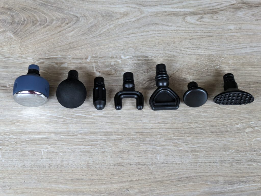 Massageköpfe der Medisana MG600 Massagepistole