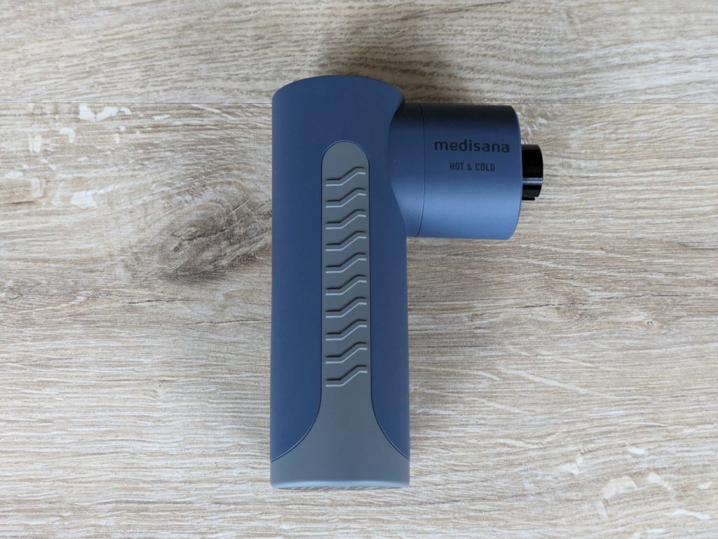 Medisana MG600 Massagepistole nach rechts ausgerichtet