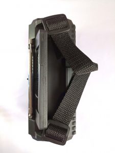 Mesquool CR 1009 Pro Kurbelradio, Ansicht von oben mit aufgeklappten Solarzellen