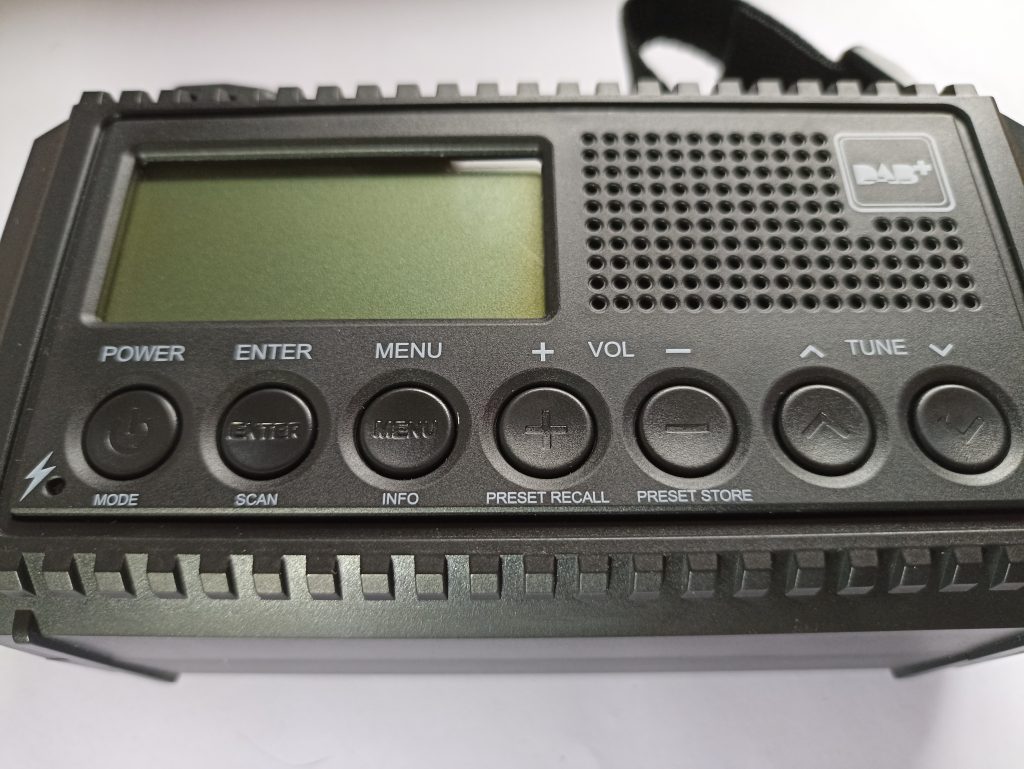 Mesquool CR 1009 Pro Kurbelradio, Bedientasten