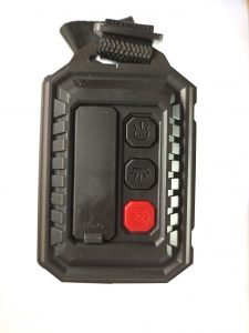 Mesquool CR 1009 Pro Kurbelradio, mit Knöpfen und Anschlussboxen, Deckel geschlossen