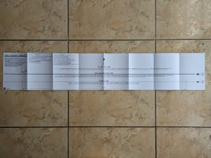 Montageschablone der Sony HT A7000 Soundbar