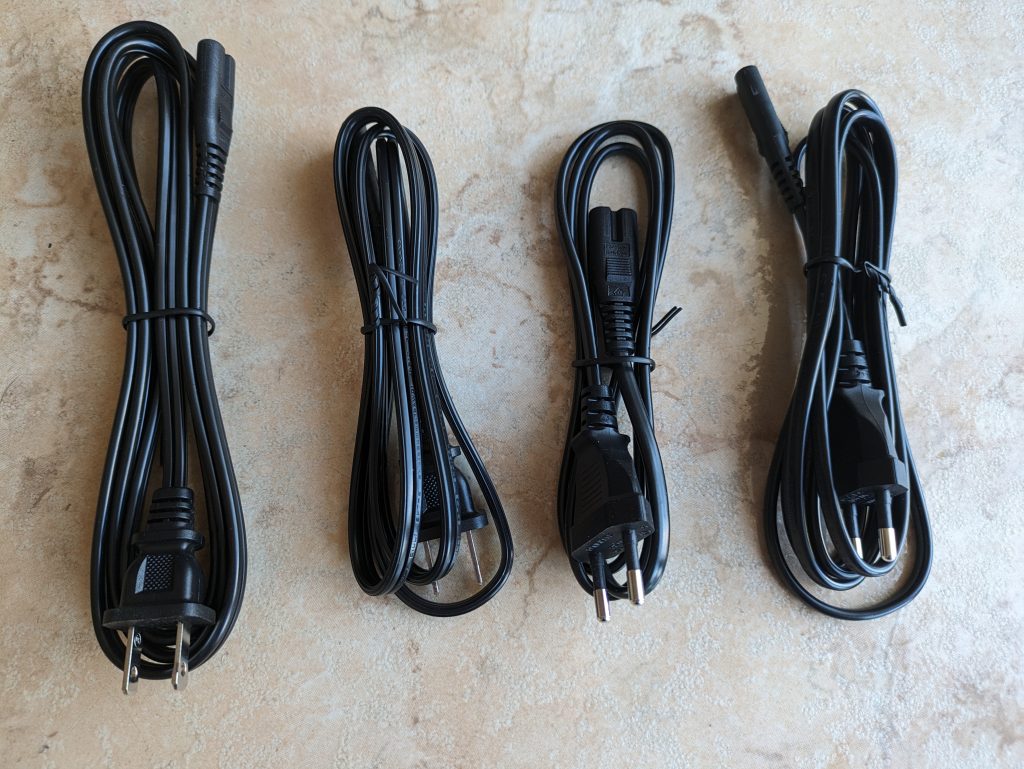 Netzkabel der Creative SXFI CARRIER Soundbar