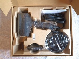 Panasonic EH-NA0J Haartrockner, Lieferumfang in der Verpackung