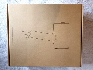 Panasonic EH-NA0J Haartrockner, Verpackung Oberseite ohne Umverpackung