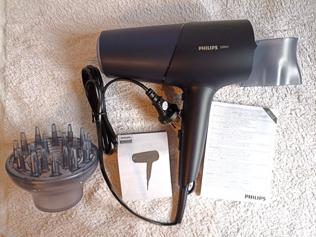 Philips BHD510 00 Haartrockner, Lieferumfang