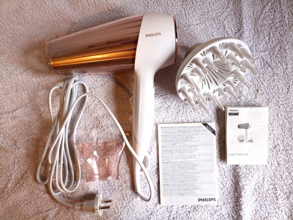Philips DryCare Prestige HP8280 00 Haartrockner, Lieferumfang