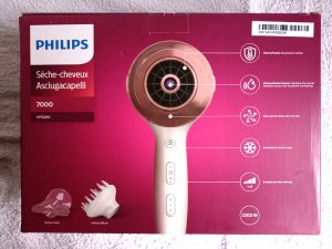 Philips DryCare Prestige HP8280 00 Haartrockner, Verpackung Rückseite