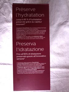 Philips DryCare Prestige HP8280 00 Haartrockner, Verpackung Seitenansicht 2