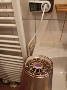 Philips DryCare Prestige HP828000 Haartrockner, Messen der Leistung in Watt, Föhn und Messgerät