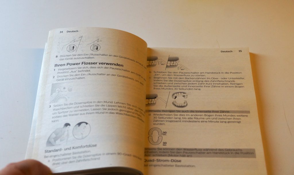 Philips Sonicare Anleitung deutsch