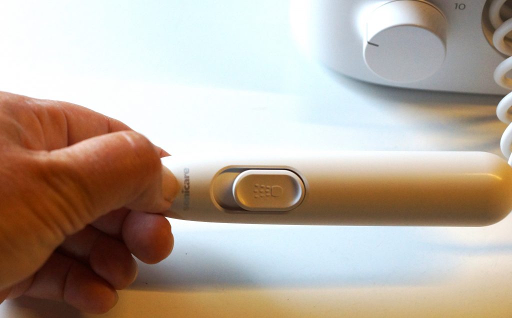 Philips Sonicare Flosser Pausierschalter