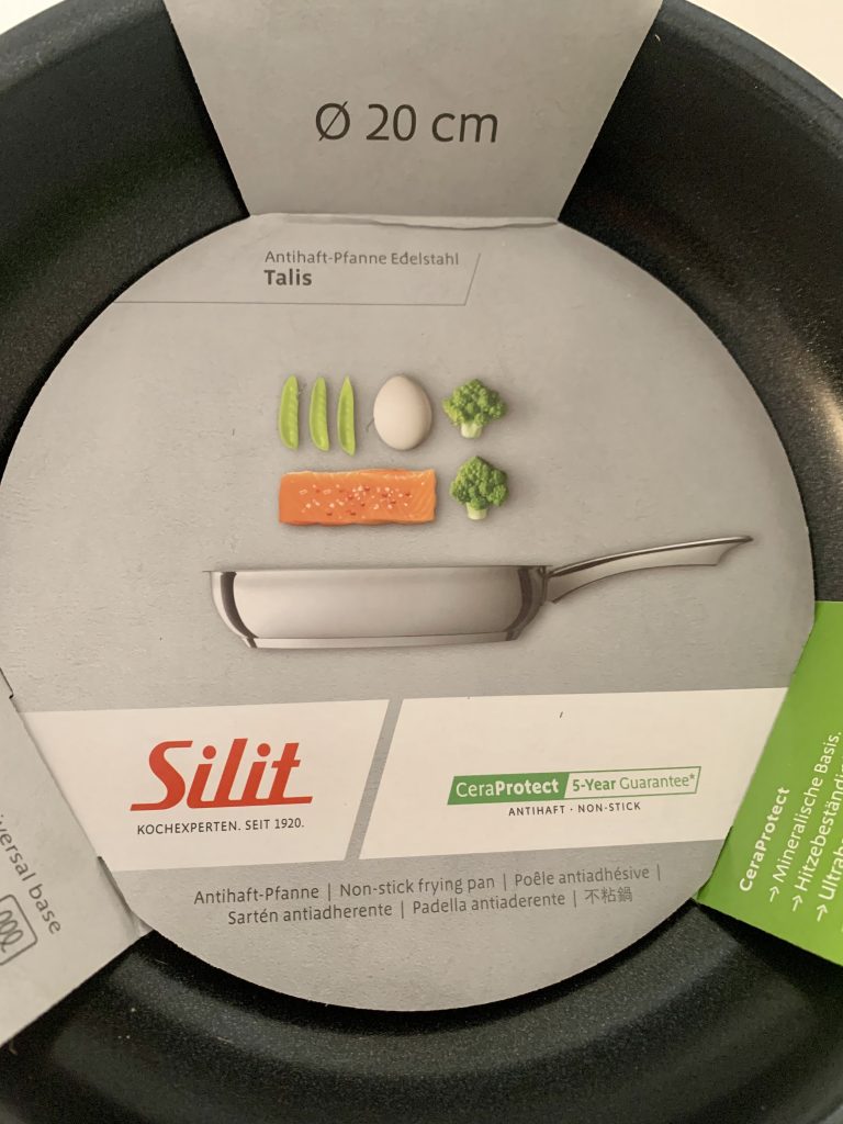 Silit Talis Pfanne Nahaufnahme Informationen Umverpackung