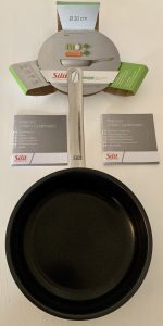 Silit Talis Pfanne mit Bedienungsanleitung und Umverpackung