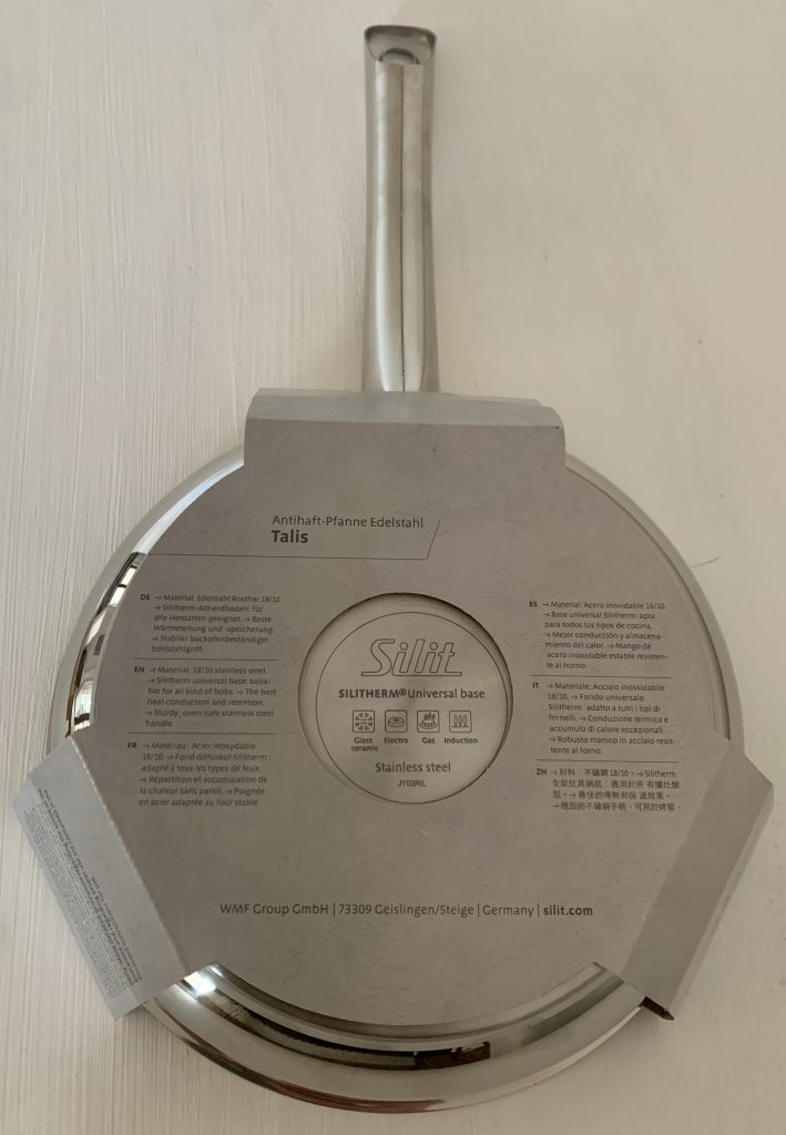 Silit Talis Pfanne mit Umverpackung von unten