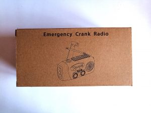 Solarbaby 081O Kurbelradio, Verpackung Vorderansicht