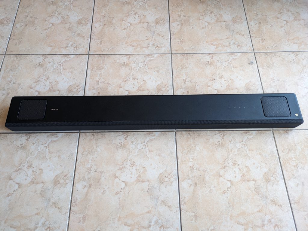 Sony HT A5000 Soundbar von oben