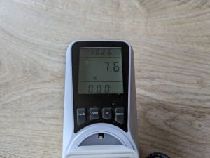 Stromverbrauch der Medisana MG600 Massagepistole