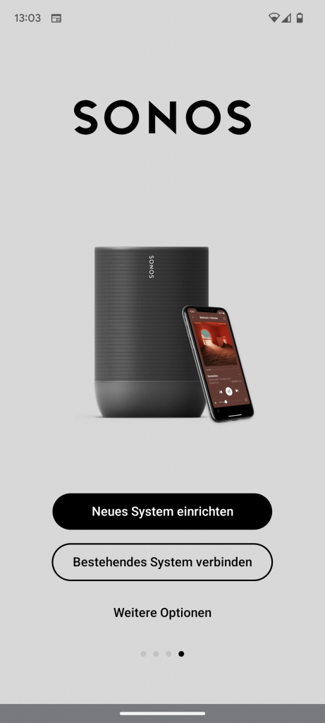 Verbindung der Sonos Beam (Gen 2) Soundbar in der App