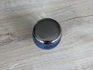Wärmekopf der Medisana MG600 Massagepistole von vorne