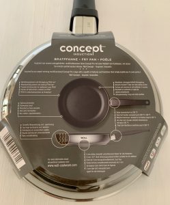 Woll Concept Pfanne mit Schutzkarton von unten
