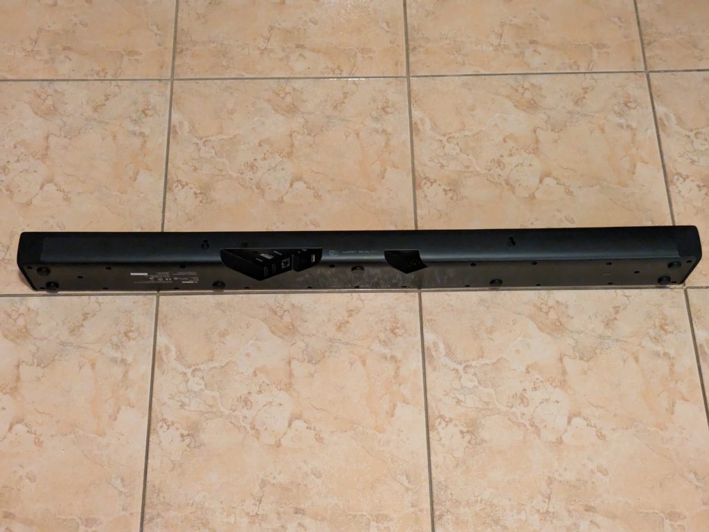 Yamaha True X Bar 50A Soundbar von hinten