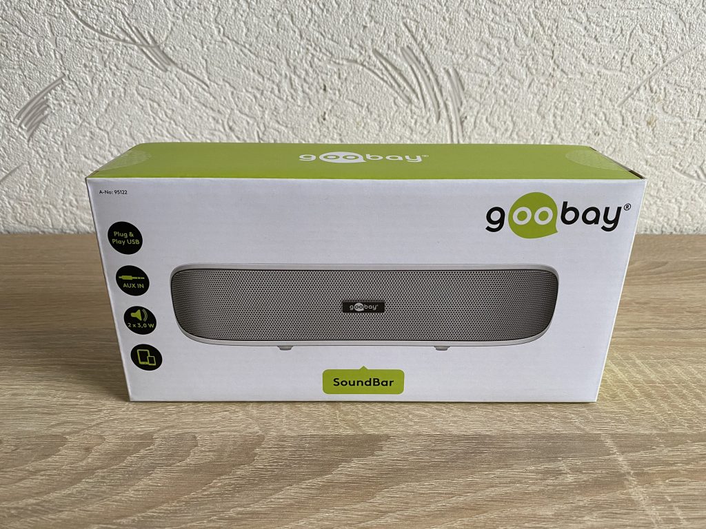 Goobay 95122 GB PC-Lautsprecher Verpackung