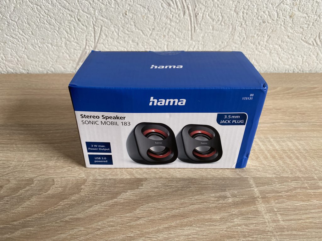Hama Sonic Mobil 183 PC-Lautsprecher Verpackung