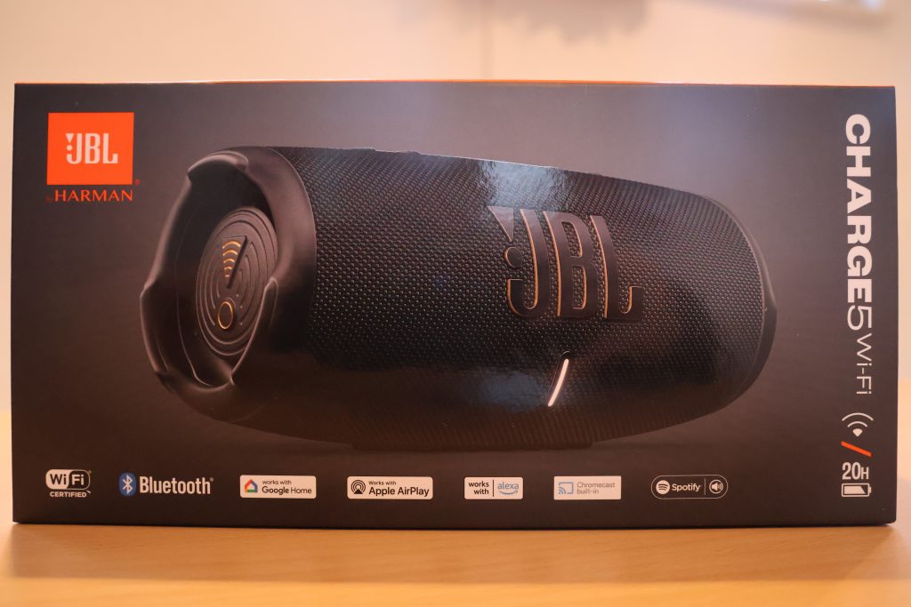 JBL Charge 5 Wifi Bluetooth-Lautsprecher Karton