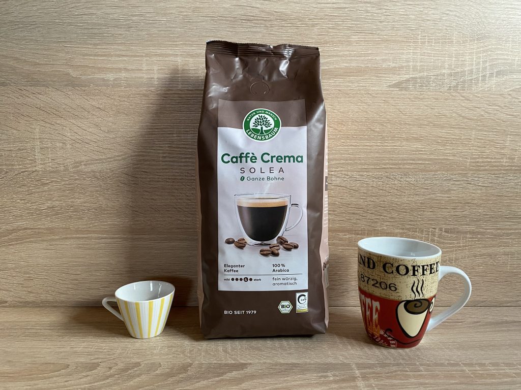 Lebensbaum Espresso Minero Espressobohnen Verpackung