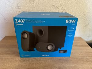 Logitech Z407 PC-Lautsprecher Verpackung