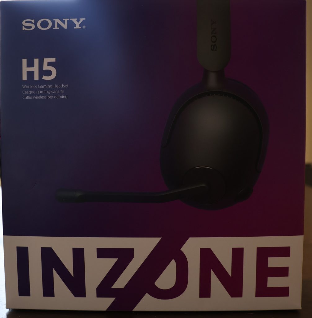 Sony Inzone H5 Gaming-Headset Karton Front
