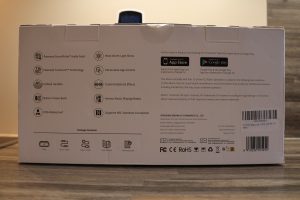 Tronsmart Bang Bluetooth-Lautsprecher Karton Rückseite