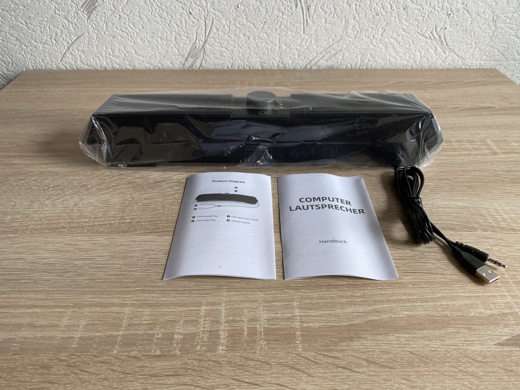 Bazivve V30 PC-Lautsprecher ausgepackt 1