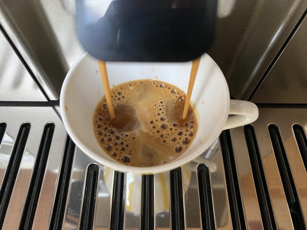 Mövenpick Barista Espressobohnen Zubereitung Espresso