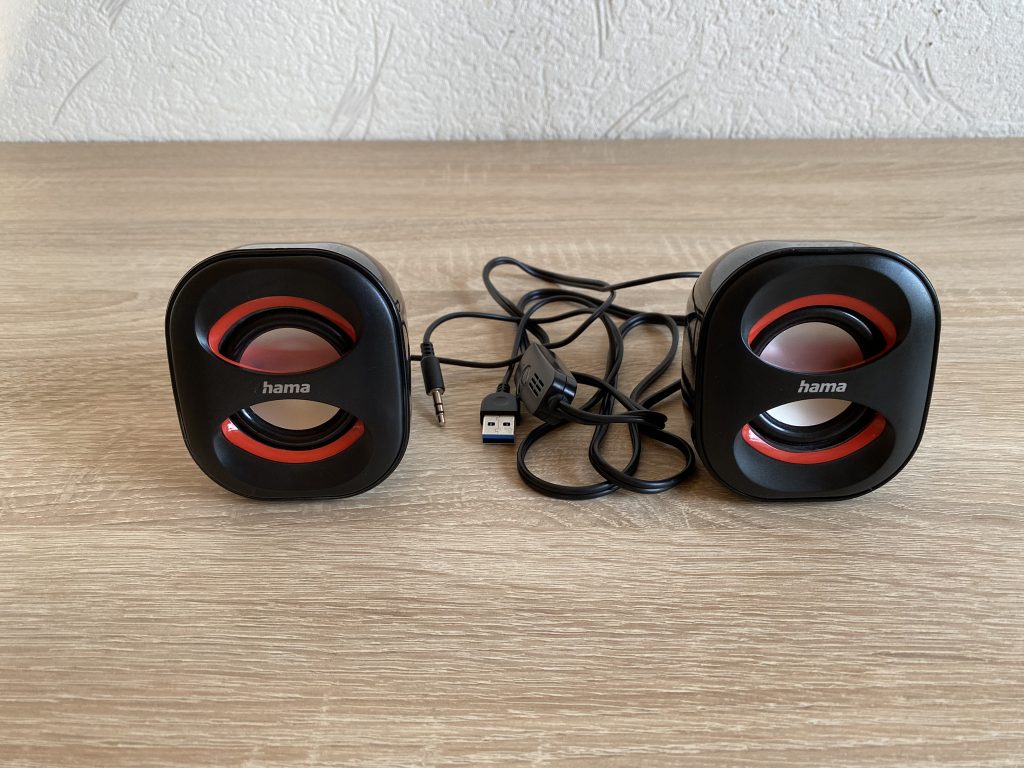 Hama Sonic Mobil 183 PC-Lautsprecher ausgepackt 2