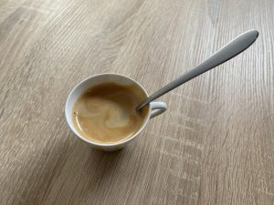 Lebensbaum Espresso Minero Espressobohnen Löffeltest