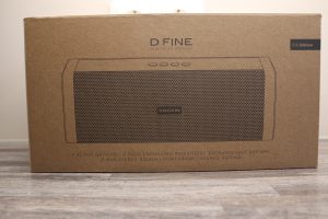 Dockin D Fine Evo Bluetooth-Lautsprecher Karton Front