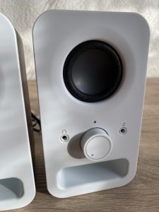 Logitech Z150 PC-Lautsprecher Detail Vorderseite