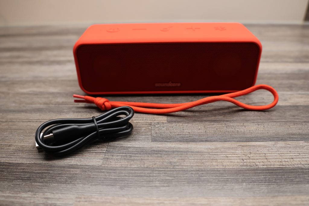 Anker Soundcore 3 Bluetooth-Lautsprecher mit Zubehör
