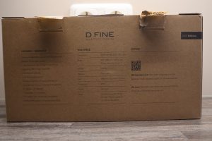 Dockin D Fine Evo Bluetooth-Lautsprecher Karton Back