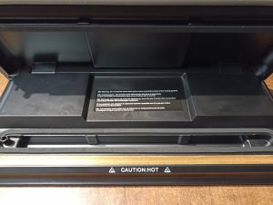 Amazon Basics Vakuumierer, Blick ins Innere